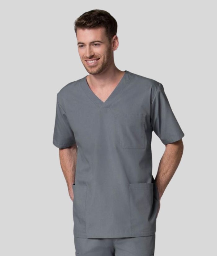 Red Panda Men’s 3-Pocket V-Neck Top