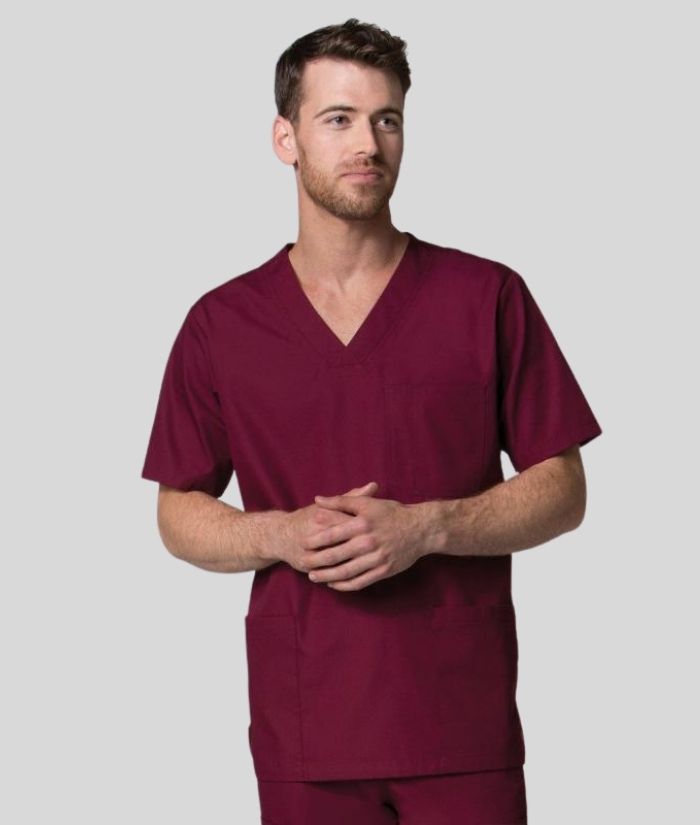 Red Panda Men’s 3-Pocket V-Neck Top