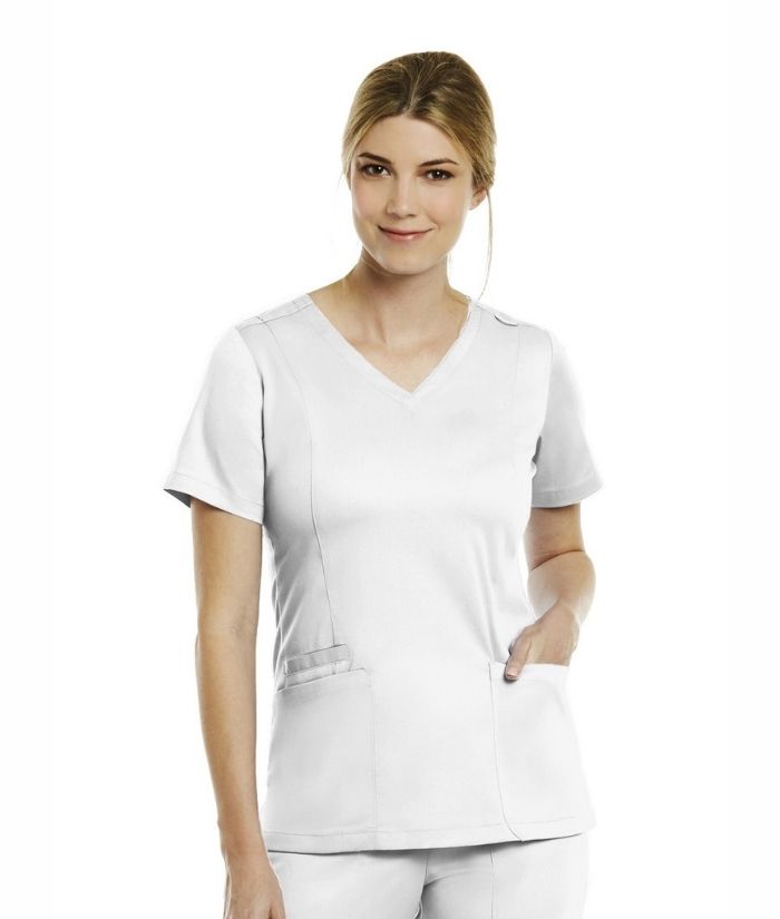 Matrix Double V-Neck Top