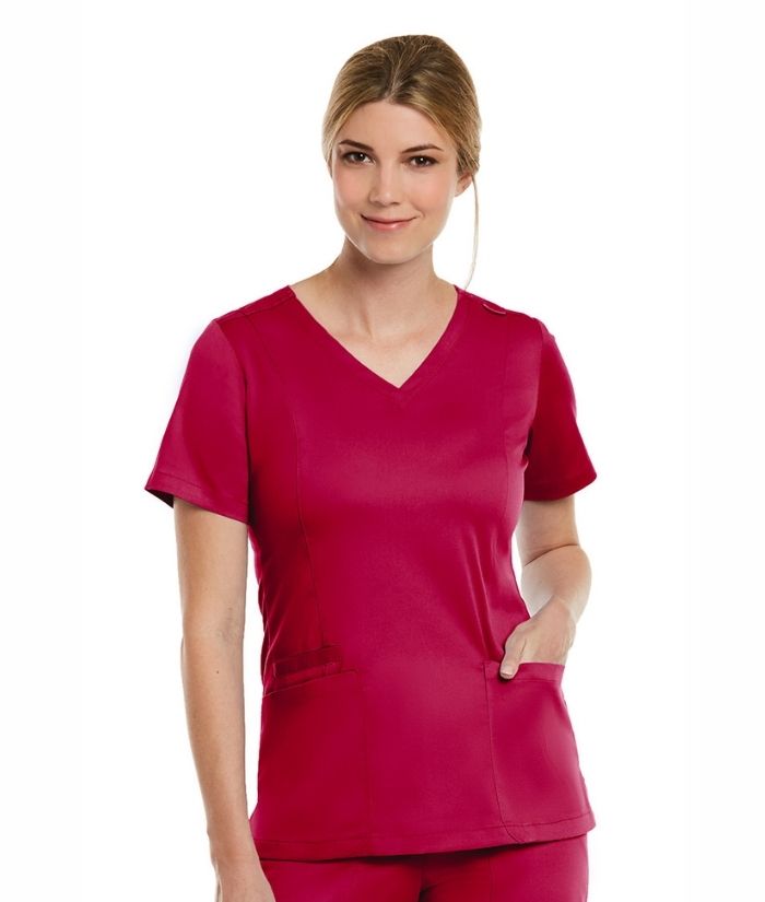 Matrix Double V-Neck Top