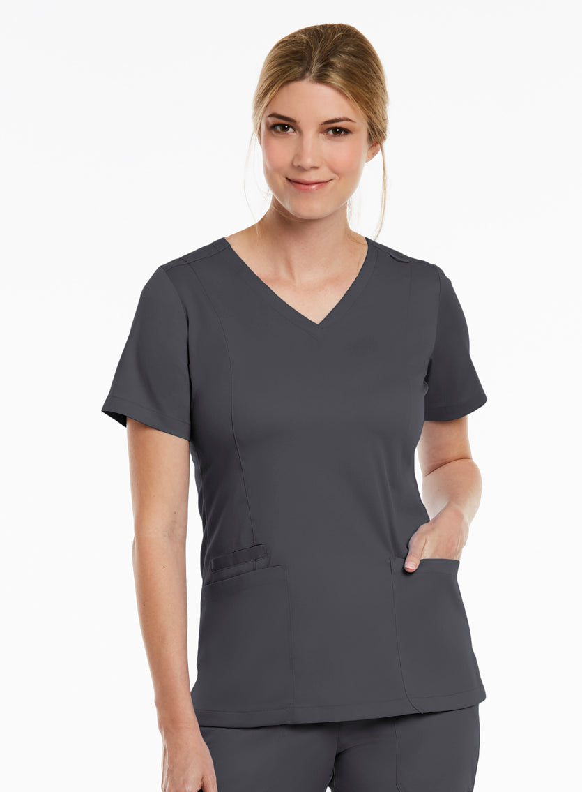 Matrix Double V-Neck Top