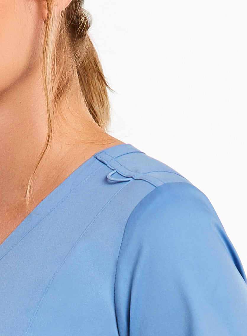 Matrix Double V-Neck Top