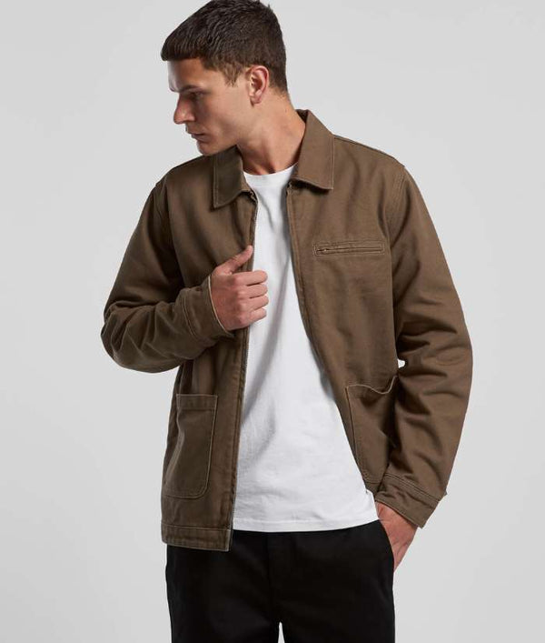 Mens canvas sale jacket