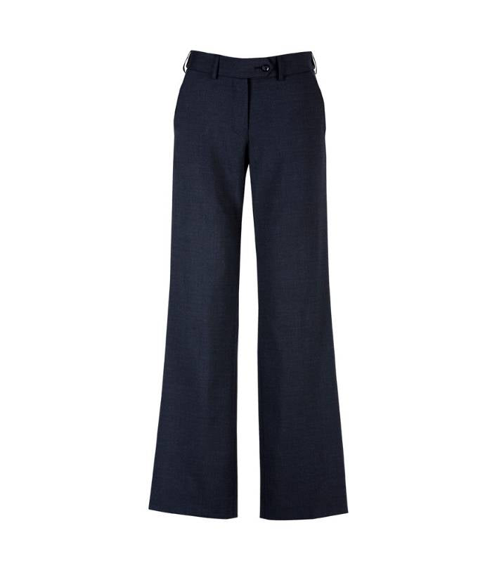 Womens Wool Blend Adjustable Waist Pant