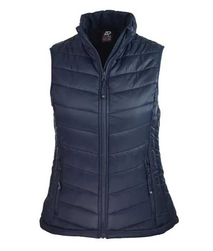 worn-black-aussie-pacific-ladies-womens-snowy-puffer-vest-2523