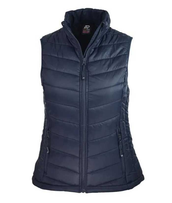 worn-black-aussie-pacific-ladies-womens-snowy-puffer-vest-2523