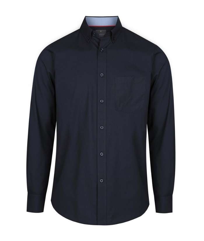 Bradford Mens, Slim Fit, Fine Oxford, Long Sleeve Shirt
