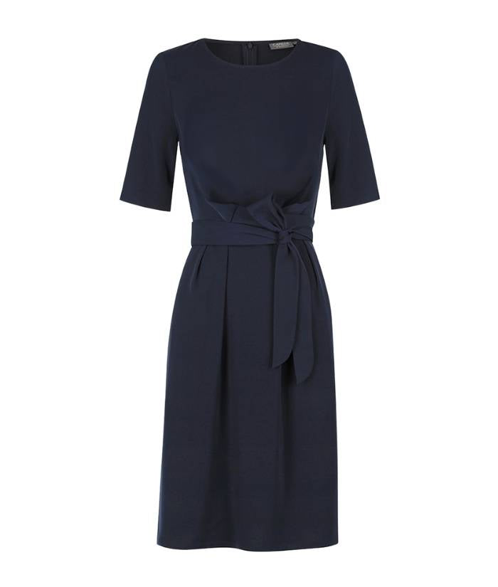 Mason Luxe Twill Short Sleeve Dress