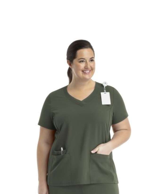 Matrix Pro Double V-Neck Top