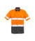 orange-navy-worn-zw835-rugged-cooling-hi-vis-taped-short-sleeve-shirt-orange-reflective-tape