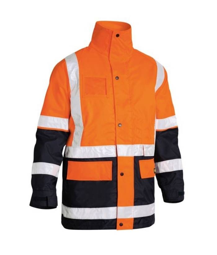 Yellow-navy-bBK6975-bisley-hi-vis-taped-5-in-1-waterproof-rain-jacket