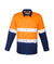 syzmik-zw129-rugged-cooling-hi-vis-taped-long-sleeve-shirt-orange-reflective-tape