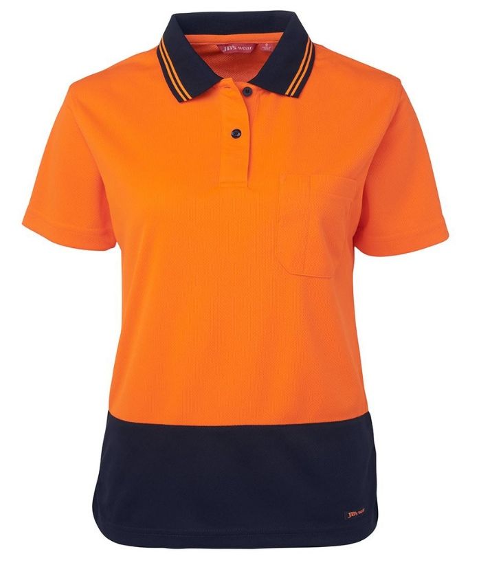 Ladies Hi Vis S/S Comfort Polo