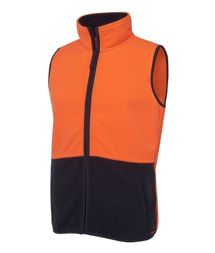 lime-yellow-navy-jbs-polar-fleece-sleeveless-hi-vis-vest-6HVPV-uniform