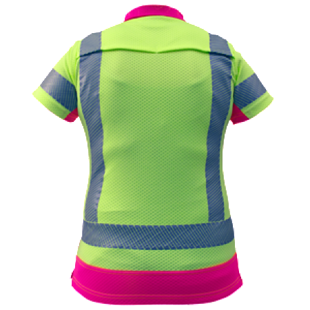 Caution-hi-vis-womens-microvent-polo-pcp1264