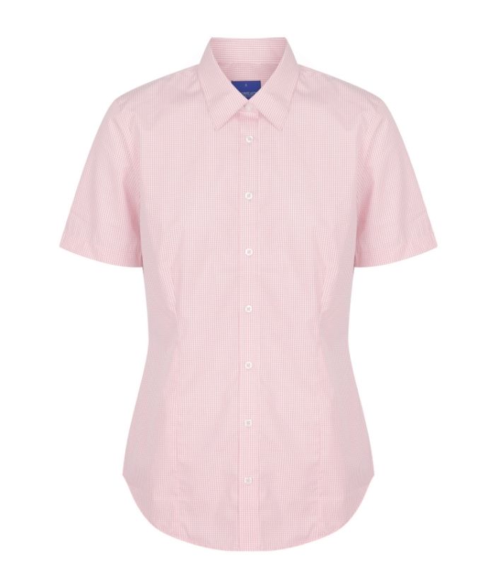 Westgarth Gingham Womens Short Sleeve Shirt