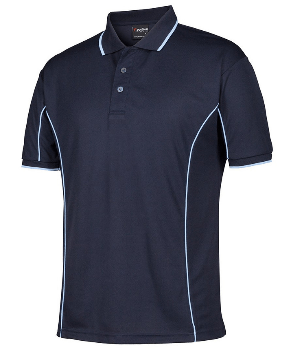 Piping Short Sleeve Polo