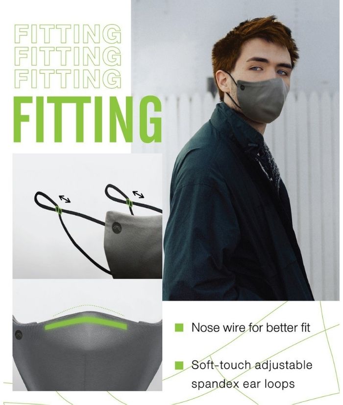Precau Reusable Protective Face Mask