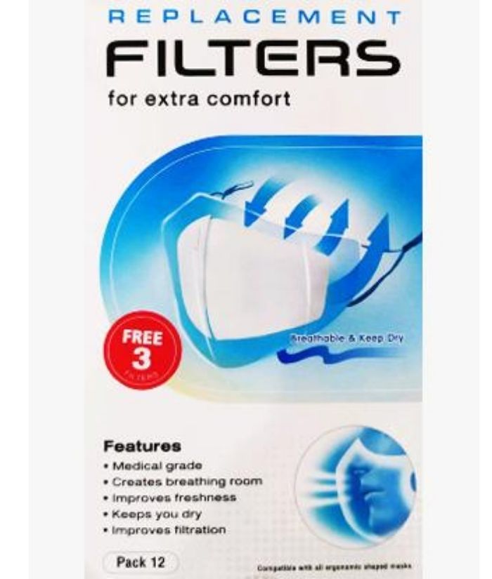 Face Mask Replacement Filters