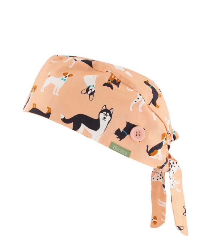 Unisex Printed Scrub Cap
