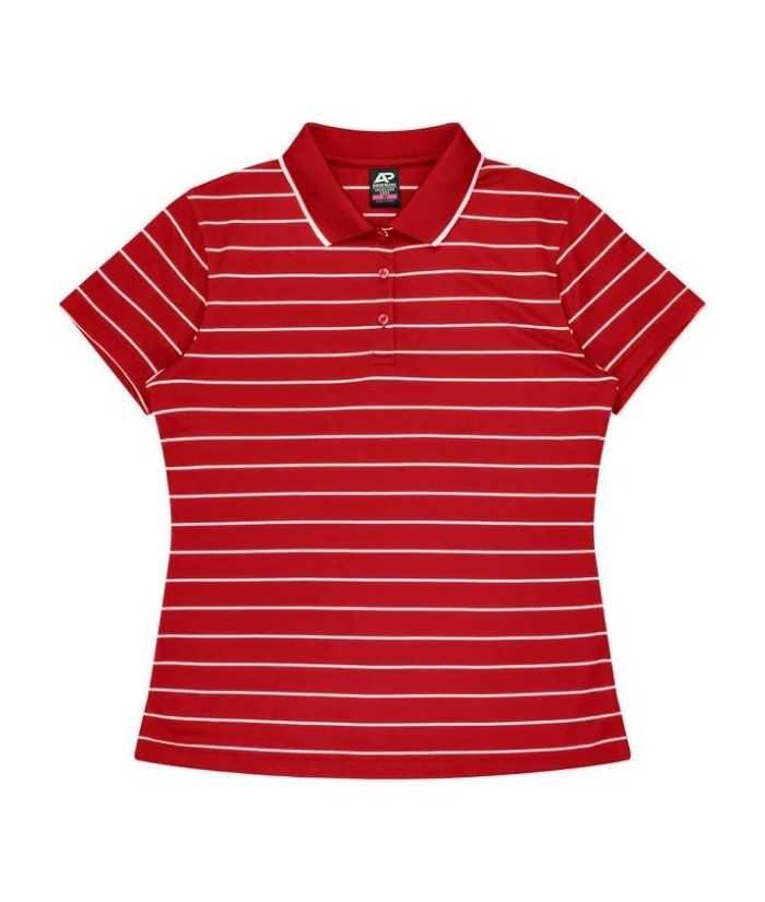 Vaucluse Ladies Striped Polo