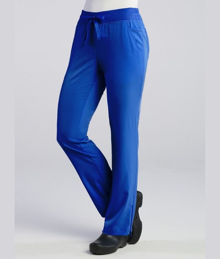 Blue Sweatpants for Women Ladies Elastic Waist Pants Flare Pants