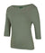 sage-jb_s-womens-ladies-c-of-c-3-4-sleeve-boat-neck-tee-t-shirt-1BT3-cafe-uniform