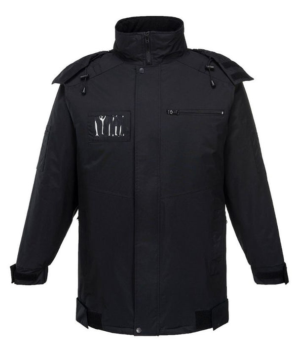 Security jacket black sale