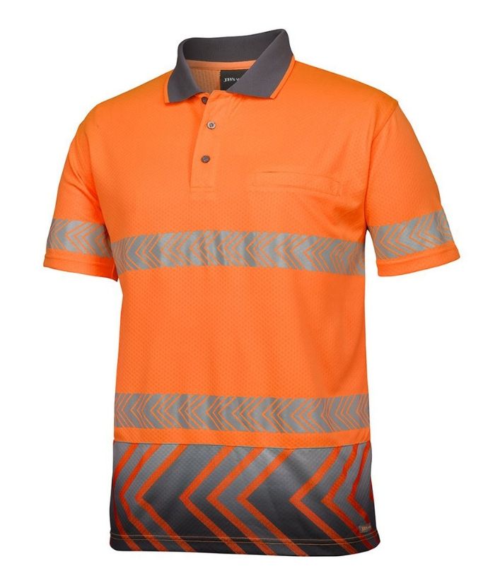 hi-vis-s/s-arrow-sub-polo-segmented-tape-jb's-6has-lime-charcoal