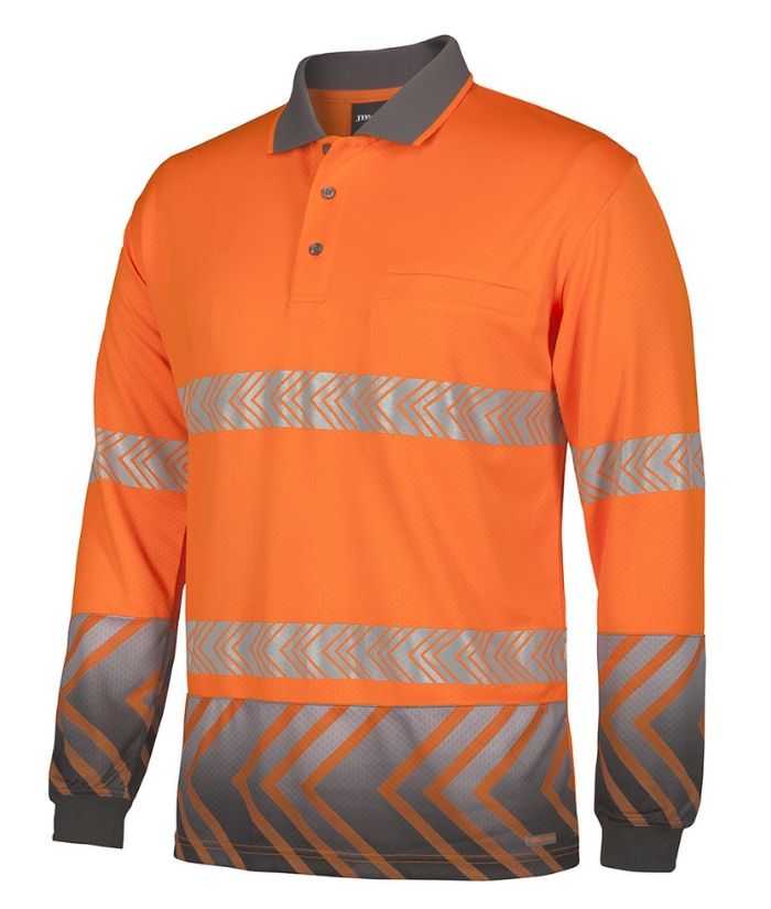 hi-vis-arrow-sub-polo-l/s-segmented-tape-6HAL-jb's