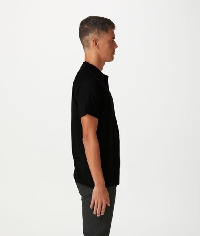 mens-womens-somers-merino-short-sleeve-polo-mw08-mw08w-black