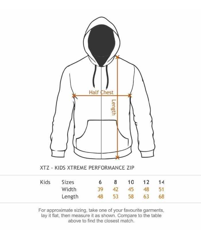 Performance Zip Hoodie - Adults &amp; Kids