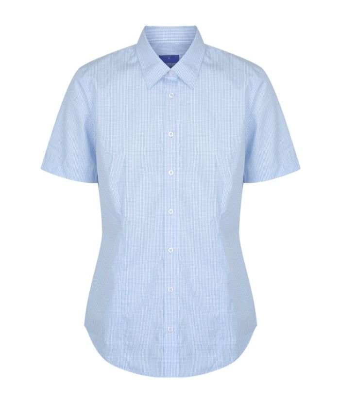 Westgarth Gingham Womens Short Sleeve Shirt