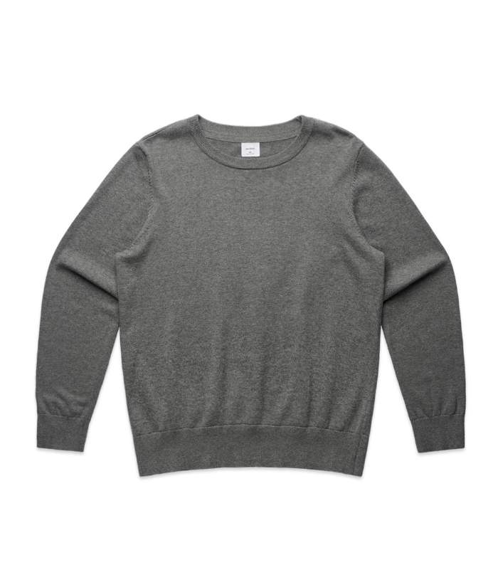 worn-steel-grey-as-colour-womens-knit-crew-neck-pullover-jersey-4110