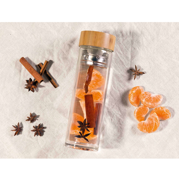 Tea &amp; Fruit Infuser Bottle 420ml