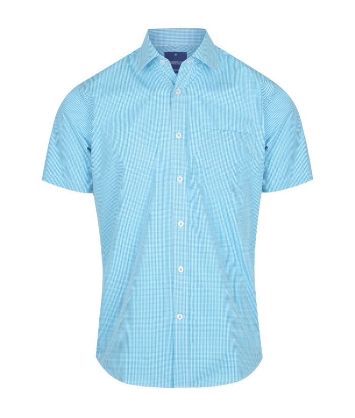 Westgarth Mens Gingham Short Sleeve Shirt