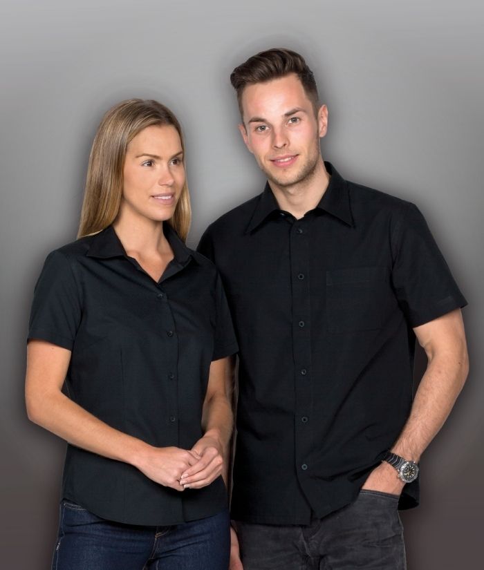 the-catalogue-mens-womens-republic-short-sleeve-shirt-trss-black