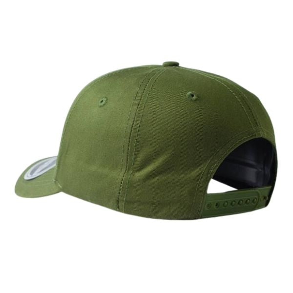 uflex-pro-style-5-panel-cap-u15518-military-green-golf-baseball-promotional