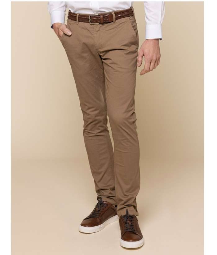 Wholesale Boys School Uniform Slim Fit Pants in Khaki