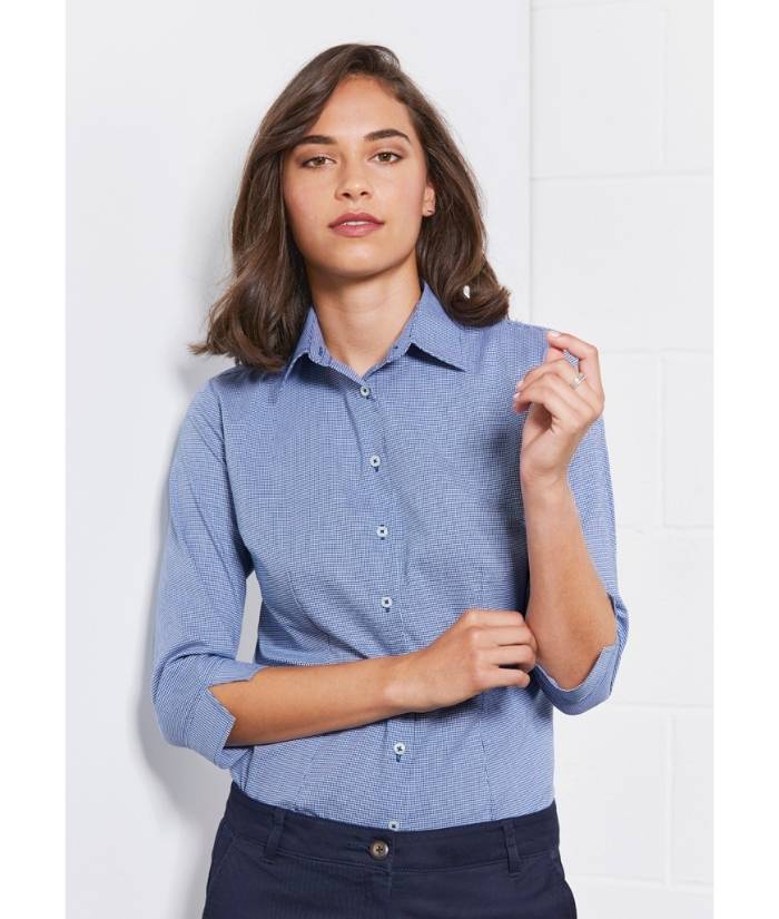 womens-ladies-jagger-34-sleeve-shirt-blouse-S910LT-uniform