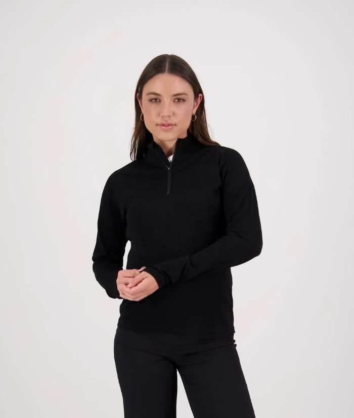 womens-cloke-half-zip-alpine-merino-pullover-m902-black