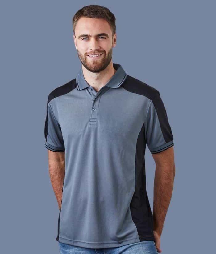 cool-grey-black-c-force-heli-mens-polo-pf131