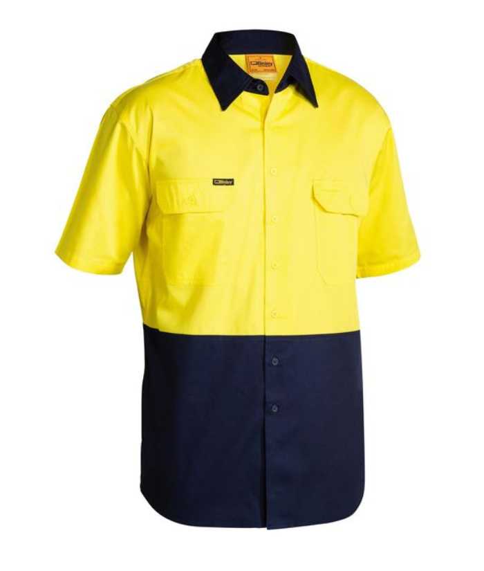 orange-navy-BS1895-bisley-hi-vis-day-only-two-2-tone-short-sleeve-shirt