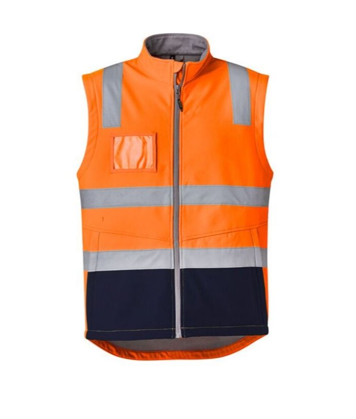 softshell-hi-vis-day-night-taped-reflective-vest-builders-electricians-plumbers-uniform-workwear